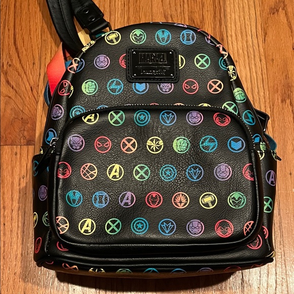 Marvel Loungefly Handbags - Marvel Loungefly Backpack Rainbow 🌈